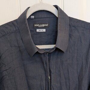 Dolce & Gabbana Martini Men's Dress Shirt